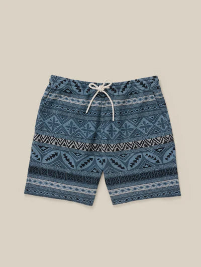 MIRKYN Knit Short - Cay Blues Block