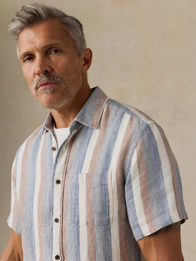 MIRKYN Short-Sleeve Meadow Lake Stripe