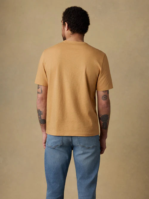 MIRKYN Sunwashed Regenerative Tee - Field Brown