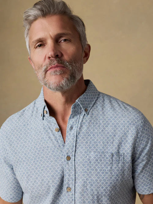MIRKYN Short-Sleeve Breeze Shirt - Fishscale Redux