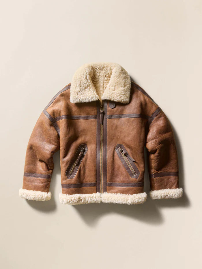 MIRKYN  Flight Jacket - Brown