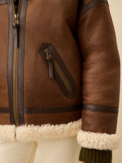 MIRKYN  Flight Jacket - Brown