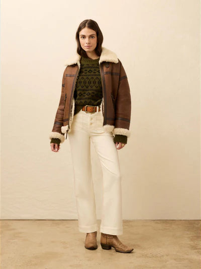 MIRKYN  Flight Jacket - Brown