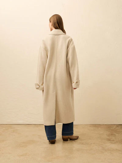 MIRKYN  Atlantic Knit Coat - Oat Melange