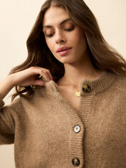 MIRKYN   Cardigan - Toffee