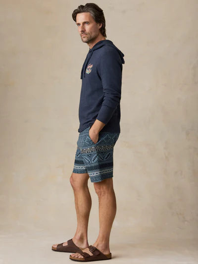 MIRKYN  Knit Short - Cay Blues Block