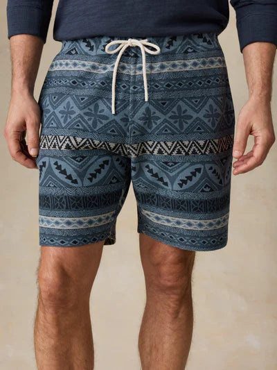 MIRKYN  Knit Short - Cay Blues Block