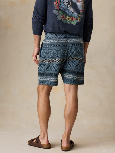 MIRKYN  Knit Short - Cay Blues Block