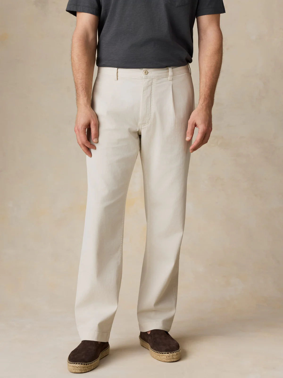 MIRKYN Beach Chino Pant - Shell Stone