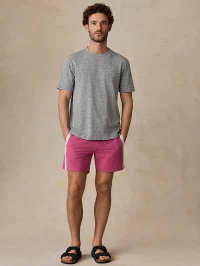 MIRKYN  Short-Sleeve Breeze Tee - Cave Grey Heather