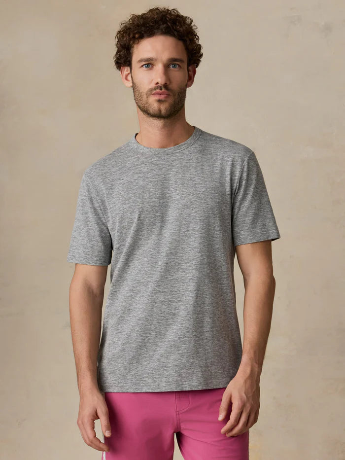 MIRKYN  Short-Sleeve Breeze Tee - Cave Grey Heather