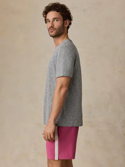MIRKYN  Short-Sleeve Breeze Tee - Cave Grey Heather
