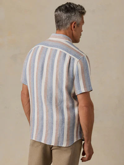 MIRKYN  Short-Sleeve Meadow Lake Stripe