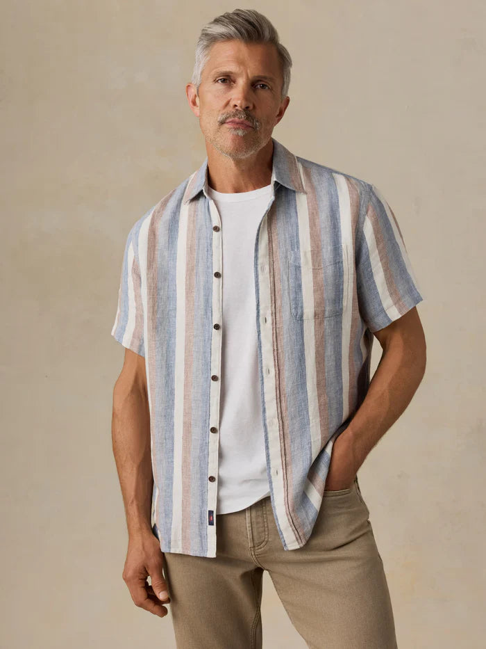 MIRKYN  Short-Sleeve Meadow Lake Stripe