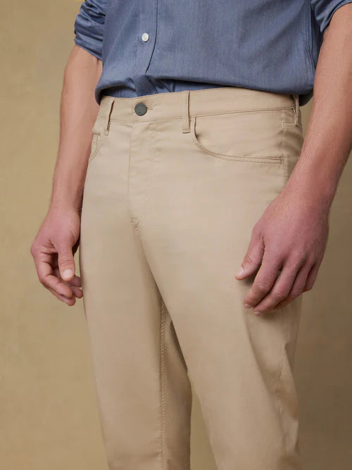 MIRKYN  5-Pocket Pant - Island West Khaki