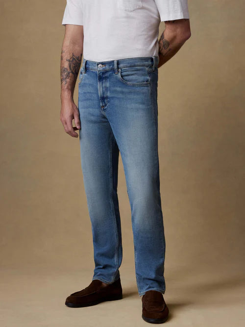 MIRKYN  Stretch Terry Indigo 5-Pocket - Indigo Ocean Wash