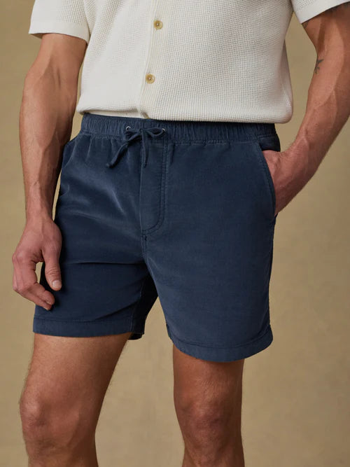 MIRKYN  Essential Corduroy Short - Blue Nights