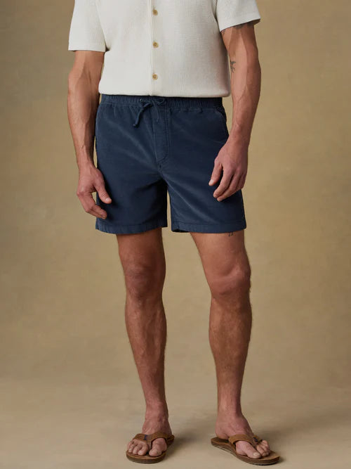 MIRKYN  Essential Corduroy Short - Blue Nights
