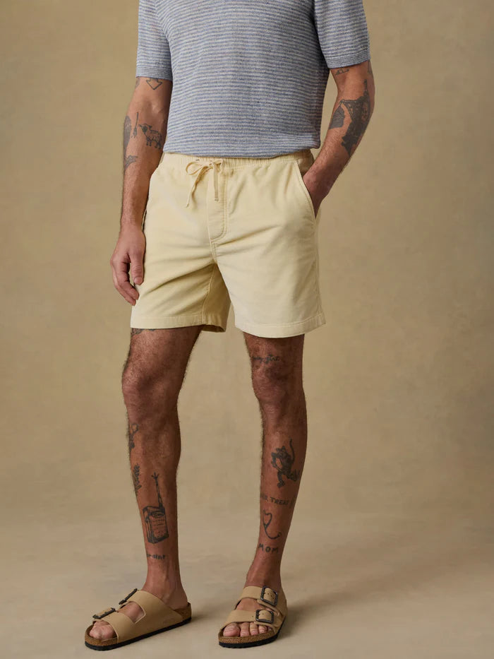 MIRKYN  Essential Corduroy Short - Faded Sun