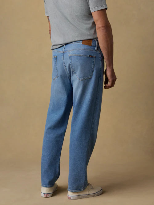 MIRKYN  Organic Cotton Denim Pant - Bay Drift Wash