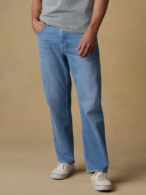 MIRKYN  Organic Cotton Denim Pant - Bay Drift Wash