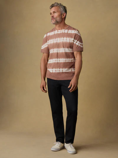 MIRKYN  Sunwashed Regenerative Tee - Red Ravine Tie Dye