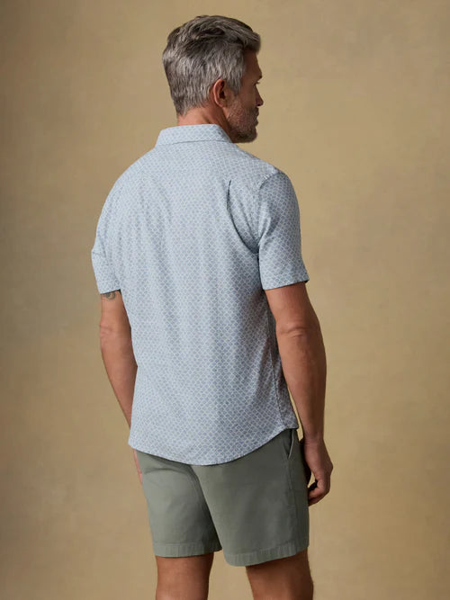 MIRKYN  Short-Sleeve Breeze Shirt - Fishscale Redux