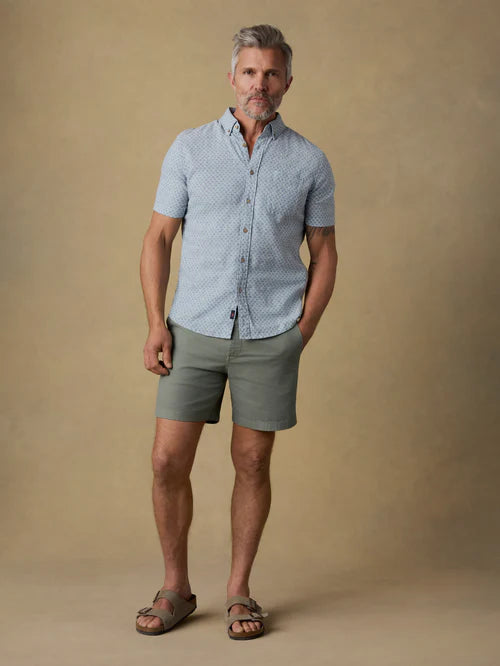 MIRKYN  Short-Sleeve Breeze Shirt - Fishscale Redux