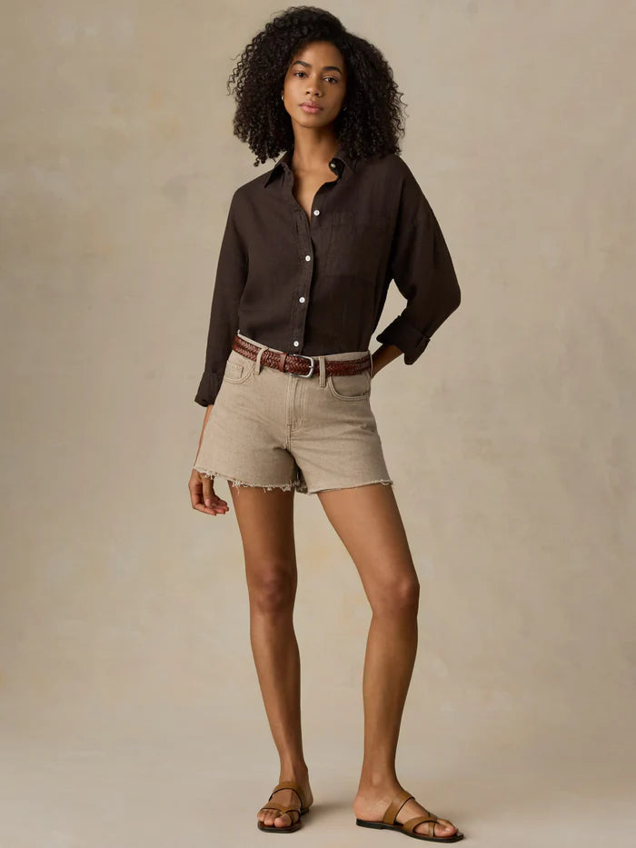 MIRKYN  Denim Short - Salted Clay Wash