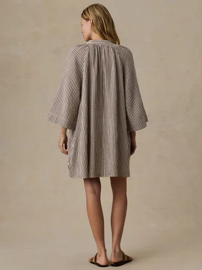 MIRKYN  Cotton Gauze Dress - Mocha Mist