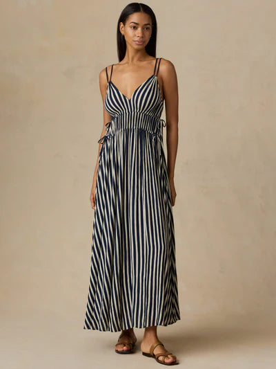 MIRKYN  Dress - Spellbound Coastal Stripe